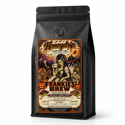 Frankie’s Brew — Dubai Chocolate Flavored Coffee | Medium Roast Specialty Coffee